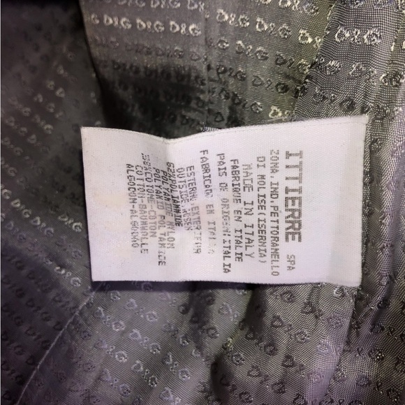 D&G DOLCE&GABBANA] Icy Grey Slim Jacket with pockets - Picture 12 of 14